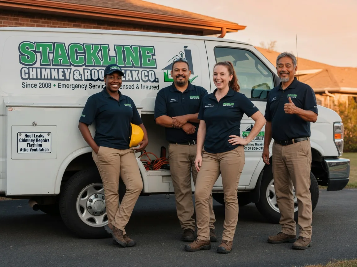 Chimney flashing repair company in Rochester, WA